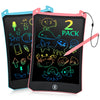 Eoocoo Toys For Ages 2-4, Writing Tablet For Kids 2 Pack, Drawing Board, Toddler Travel Essentials, No Mess Coloring Books For T