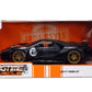 Jada Toys 1:24 Ford GT Die-cast Car - Black/White Stripes, Model 33882, Metal Construction, Ideal for Kids and Adults