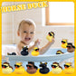 12 Sets Horse Duck With Glasses Mini Western Duck Toys For Baby Shower Birthday Cowboy Cowgirl Horse Farm Western Theme Party Gift Favor Decorations