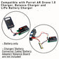 MaximalPower Gifi Power LiPo Battery or Charger for Parrot AR.Drone 2.0 & 1.0 Quadricopter (2 Battery 2000mAh)