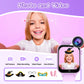 Cosjoype Kids Smart Watch Girls Age 5-12, 26 Games High-Resolution Touchscreen With Video Camera Music Player Pedometer Flashlight 12/24 Hr Educational Toys Birthday Gifts For Girls Ages 6-12