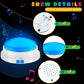 Xuhal 8 Pcs Glowing Buzzers for Trivia Games - Recordable Answer Buttons, ABS, Fresh Color, 3.46 x 1.65 inches