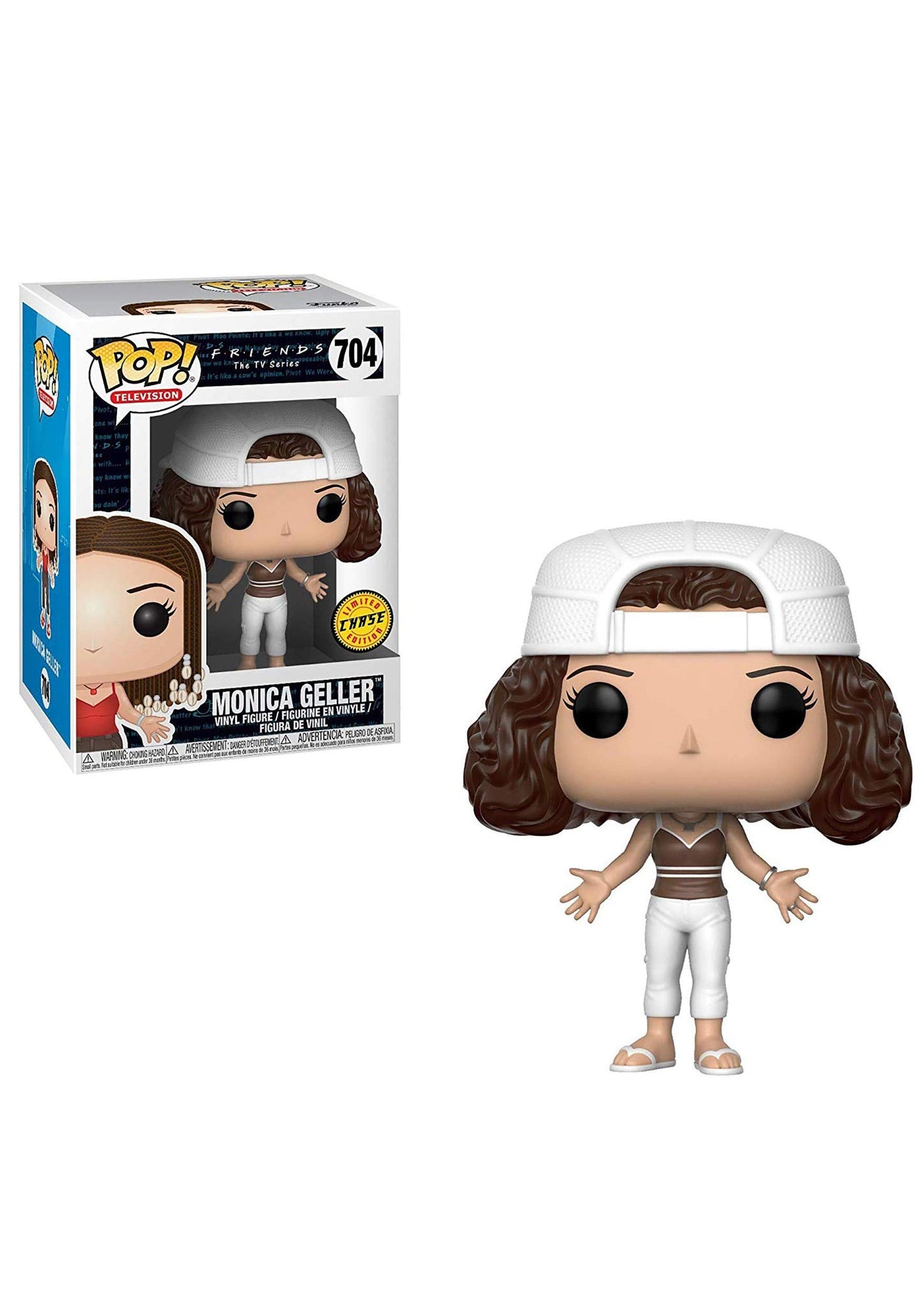 Funko Pop! Vinyl: Friends: Vacation Monica Geller - 1/6 Odds For Rare Chase Variant - Collectible Vinyl Figure - Gift Idea - Official Merchandise - For Kids & Adults - Tv Fans