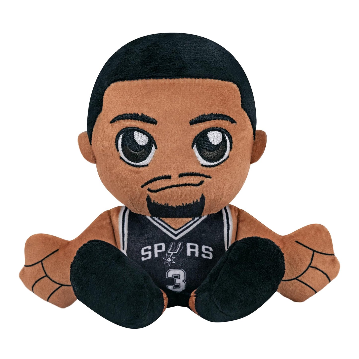 Bleacher Creatures San Antonio Spurs Keldon Johnson 8' Nba Kuricha Sitting Plush - Soft Chibi Inspired Nba Superstar