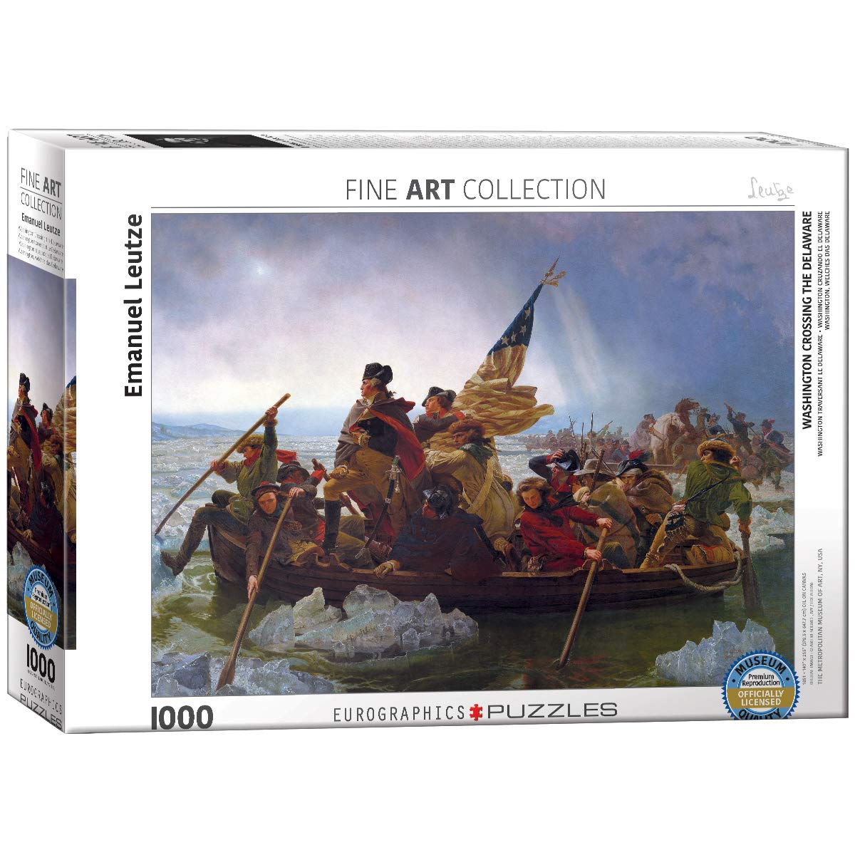 Washington Crossing The Delaware By Emanuel Leutze