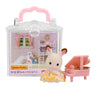 Epoch Sylvanian Families Baby House Piano B-32, Small, Pink, Plastic Toy