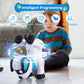 Yiman Remote Control Robot Dog Toy, Programmable Interactive & Smart Dancing Robots For Kids 5 And Up, Rc Stunt Toy Dog With Sound Led Eyes, Electronic Pets Toys Robotic Dogs For Kids Gifts,Pink