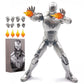 Lonullymege Ironman Mk2 Collectible Action Figure,7 Inch 10Th Anniversary Metal Texture Painting Movable Mark Model Toys (Mk Ii)