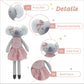 Mikee Fluffie Koala Stuffed Animals For Girls,15.7'' Girl Koala Plushies With Skirt,Cute Stuffed Animal For Girls As