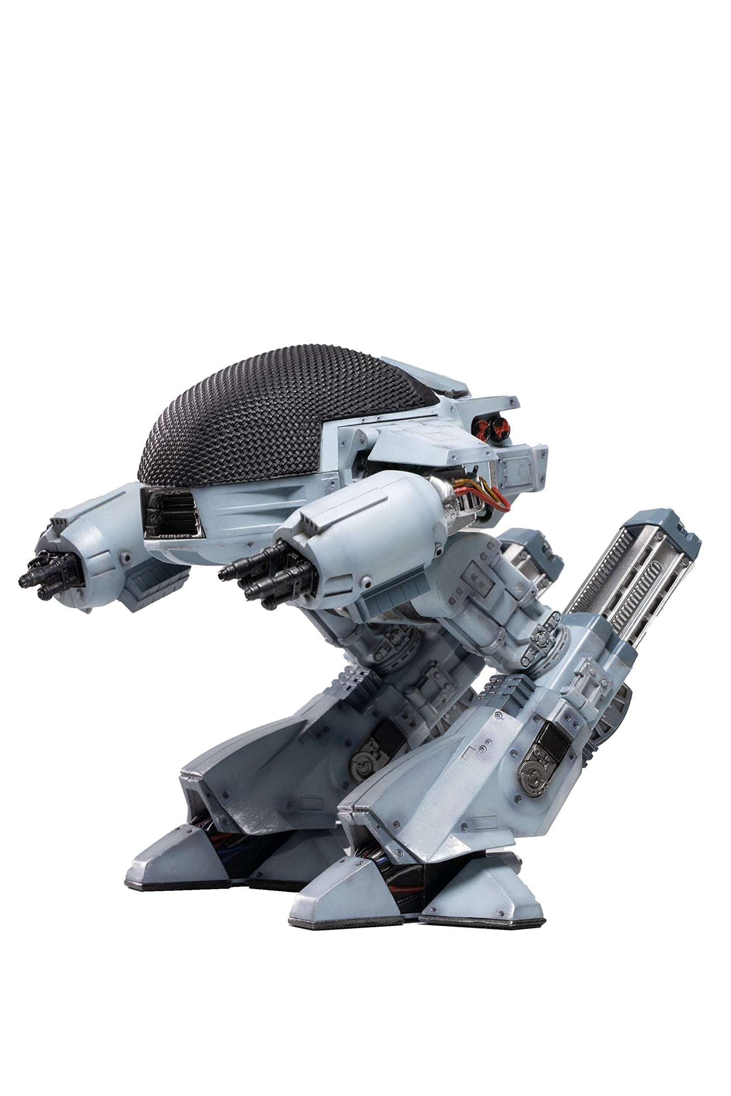 Hiya Toys Robocop ED209 Action Figure 1:18 Scale Multicolor with Sound, Model LR0077, PVC Material