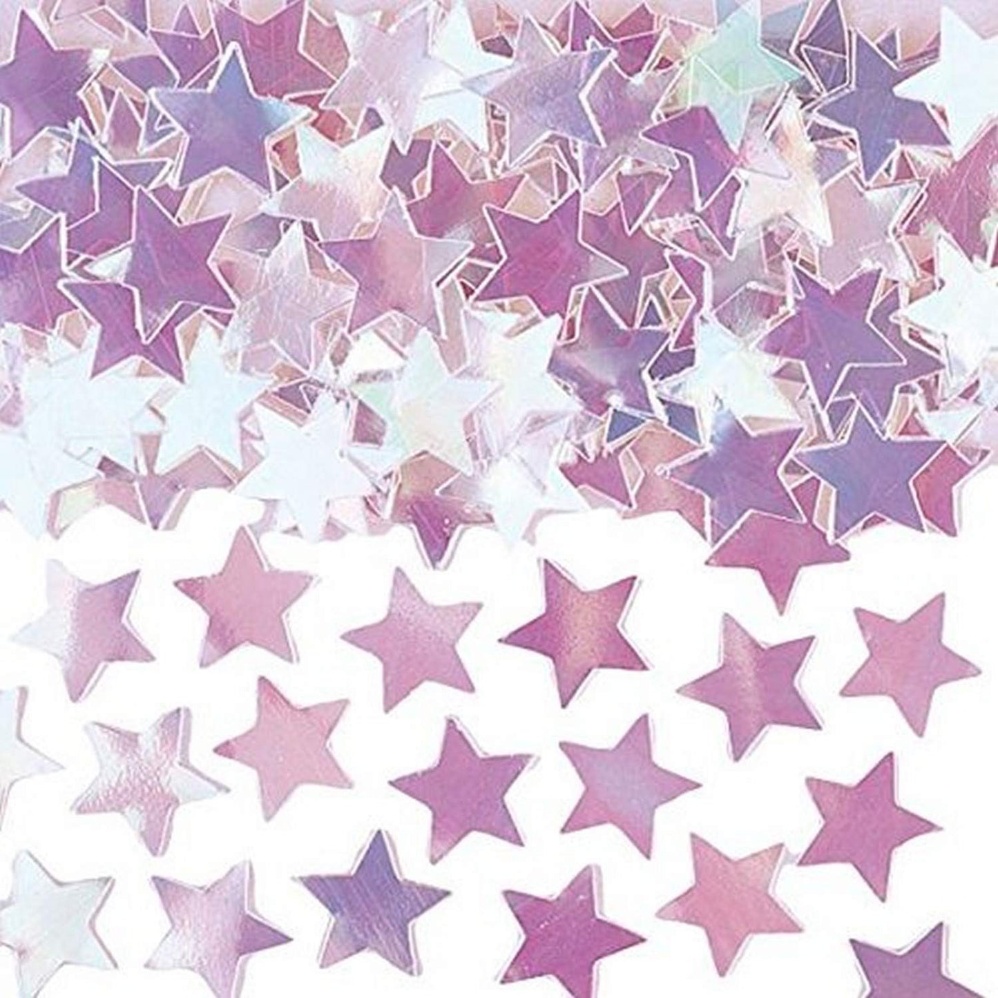 Amscan Iridescent Mini Stars Confetti | .25 oz. | 1 pack | Party Decor