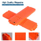 lififun 4 Pack 18-Dart Quick Reload Clip Magazine for Nerf N-Strike advanced Series (Orange)