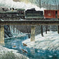 Heritage Puzzle River Crossing - 550 Piece Jigsaw Puzzle