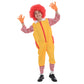 Qiaopkeb 4-Pcs Clown Costume Christmas Costume Kids Circus Clown Costume Carnival Boys And Girls Halloween Cosplay Clowm Christm