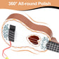 Raimy 17In Ukulele Guitar For Kids - 4 String Mini Learning Instruments Educational Musical Toy For Beginner Toddler Gifts For A