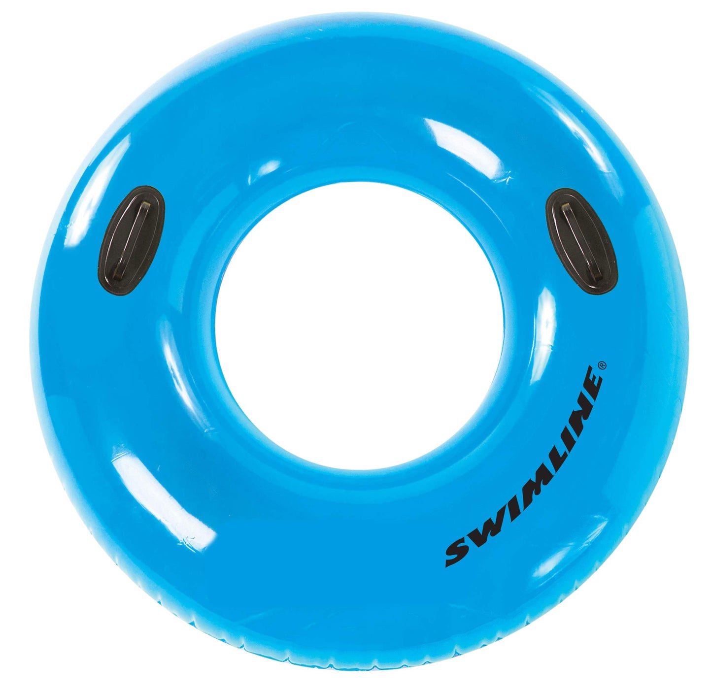 Swimline 42'' Suntanner Inflatable Pool Ring | Classic 1 Pack Floating Tube For Summer Relaxation | Color May Vary