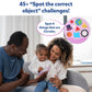 Skillmatics Card Game For Toddlers - Spot & Learn Letters, Numbers, Shapes & Colors, Preschool Learning, Travel Toys, Gifts For Kids Ages 2, 3, 4, 5