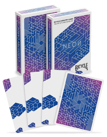 Bicycle Neon Orange Bump Cardistry Deck (Not A Playable Deck)