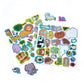 Animals Fridge Magnets For Kids, 50 Pcs Refrigerator Magnets For Toddlers, Create A Scene Magnetic Play Sticker Book Travel Game Educational Toys For Kids
