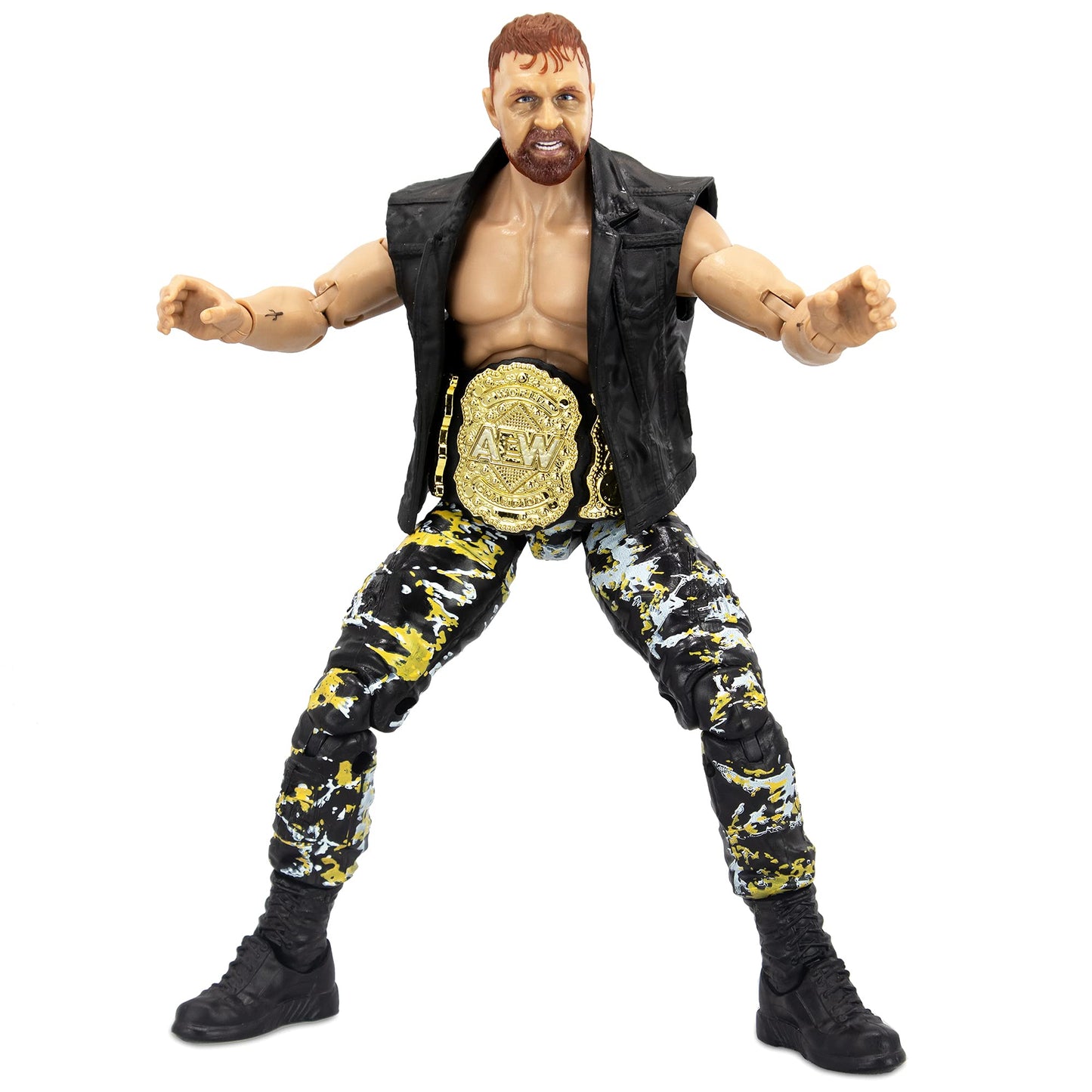 All advanced Wrestling Unrivaled Collection Jon Moxley - 6.5-Inch AEW Action Figure - Series 5