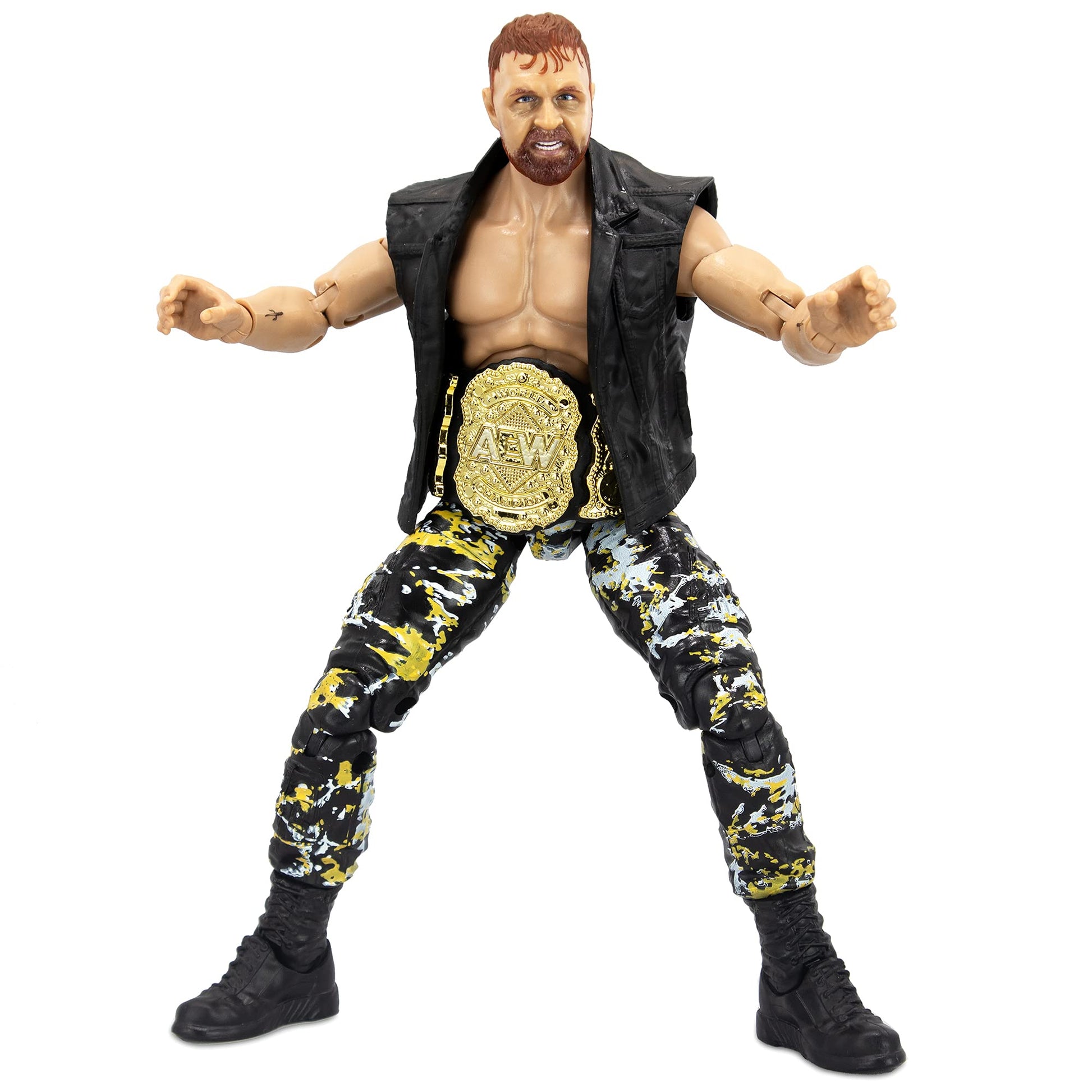 All advanced Wrestling Unrivaled Collection Jon Moxley - 6.5-Inch AEW Action Figure - Series 5