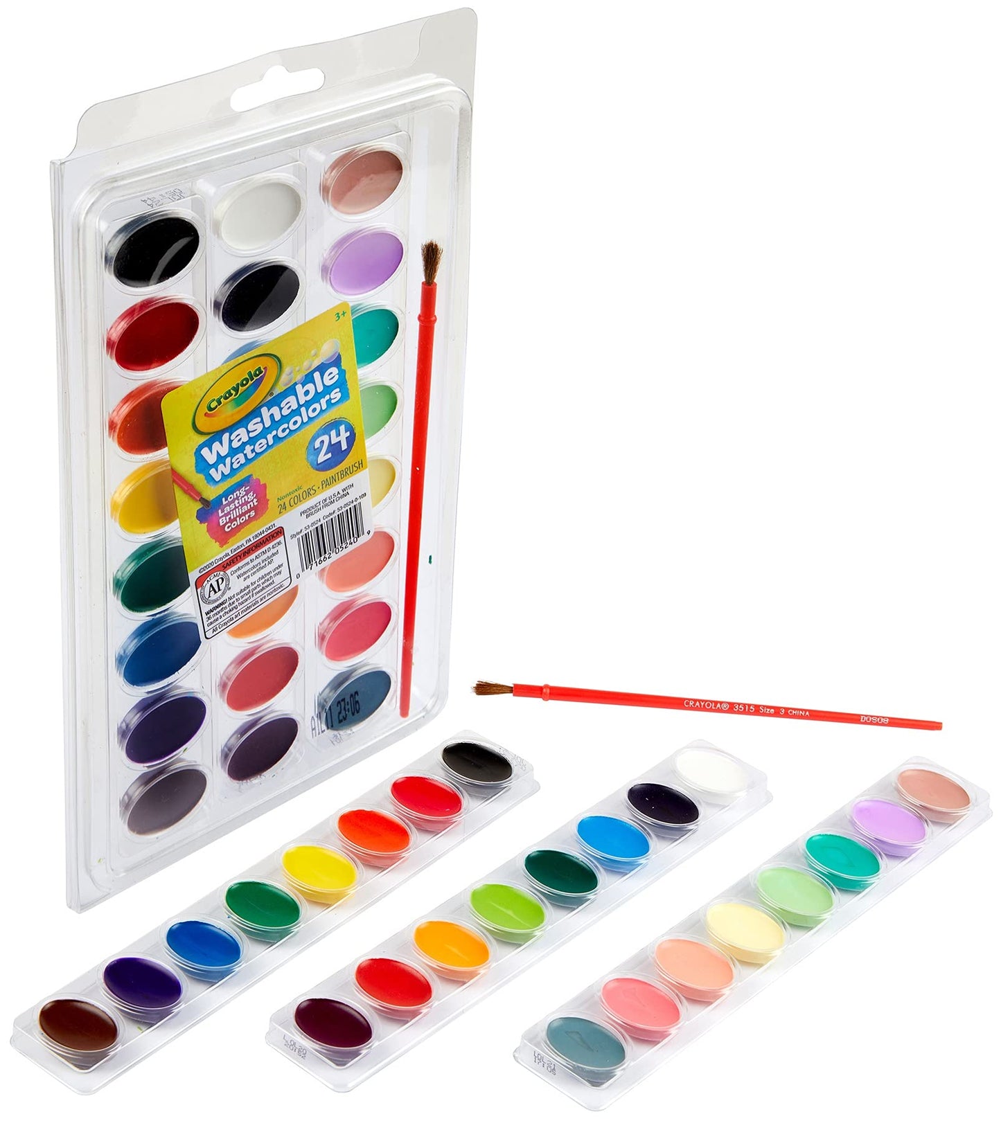 Crayola Washable Watercolors-24 Colors