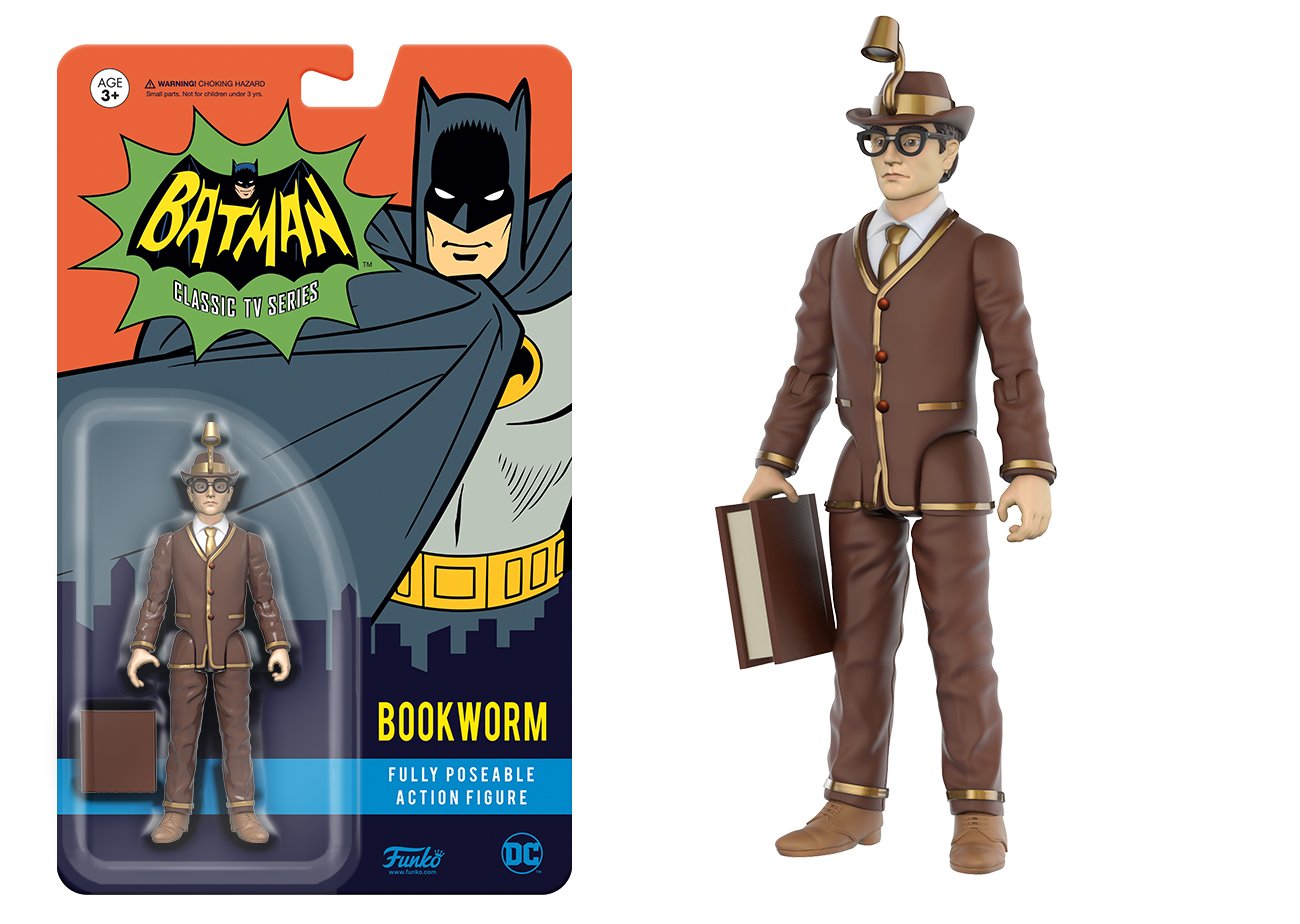 Funko Action Figure: Dc Heroes - Bookworm Toy Figure