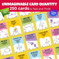 QUOKKA Challenge Game Set - 250 Unique Cards with Fun Tasks - Family Game for Kids mature-themeds - Perfect for Game Nights  Parties  TeamBuilding - Includes Reusable Props  Special Dice  Interactive Gameplay