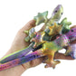 Set Of All 4 Colors - Lizard Sand Filled Animal Toy - Heavy Weighted Sandbag Animal Plush Bean Bag Toss - Shimmering Gecko Senso