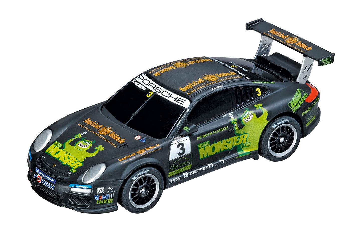 Carrera Go!!! Analog Slot Car Racing Vehicle - 61216 Porsche Gt3 Cup Monster Fm U.Alzen - (1:43 Scale)