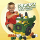 Mega BLOKS John Deere Dump Truck Building Set, 25 Pieces, Plastic, Green, Ages 1+, Model DBL30