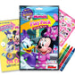 Disney Minnie Mouse Coloring And Activity Book Bundle With Imagine Ink Coloring Book, Play Pack, Stickers And More
