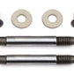 Team Associated TC7.1 Shock Shafts, Sterling Silver 31746