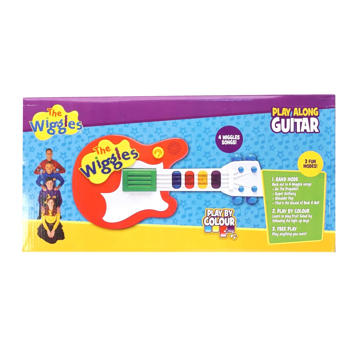 The Wiggles Toys Play Along Guitar for Kids and Toddlers Music Toys for Toddlers from Popular Kids Music Band