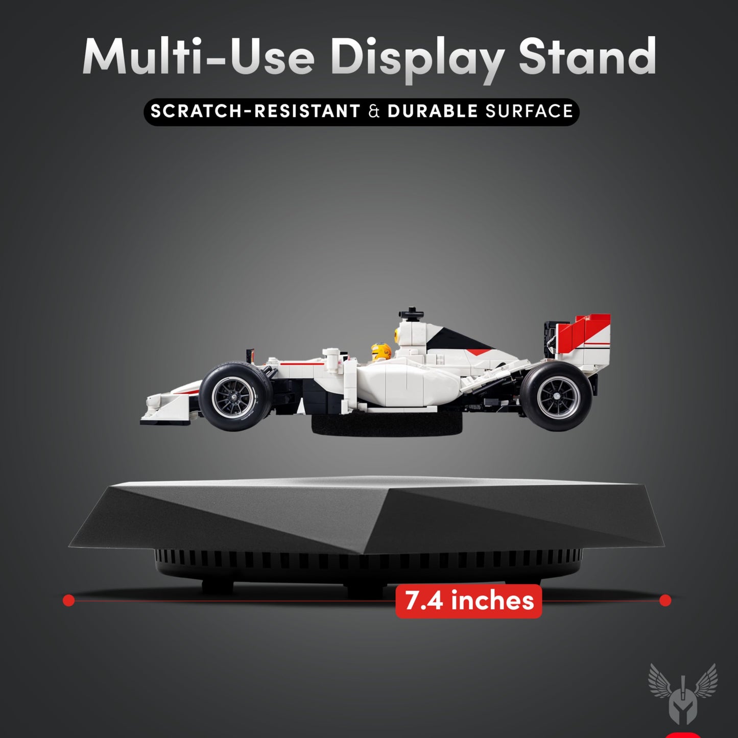 Levitexa Levitating Display - Black ABS Floating Stand for Figures and Toys