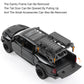 Toy Dodge Mammoth Pickup Truck Model Car Vehicle Toy for Kids Boys 3+ Years, Diecast Metal Truck with Sound and Light, 1:32 Allo
