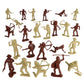 TimMee Cowboys and Indians Plastic Figures - 40pc Playset - Made in USA