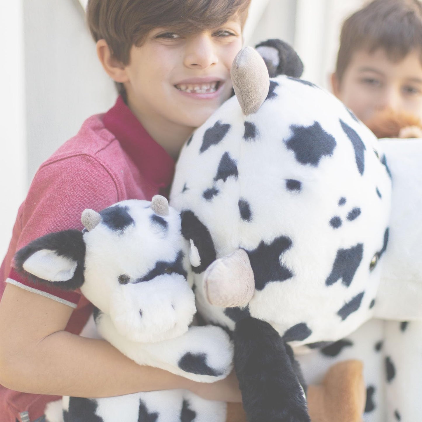 World's Softest Plush Cow, Lushee, Large, 16'' Stuffed Animal for Baby, Toddler, Kids, Adults - Cow Plush Toy-Adorable Toy Made