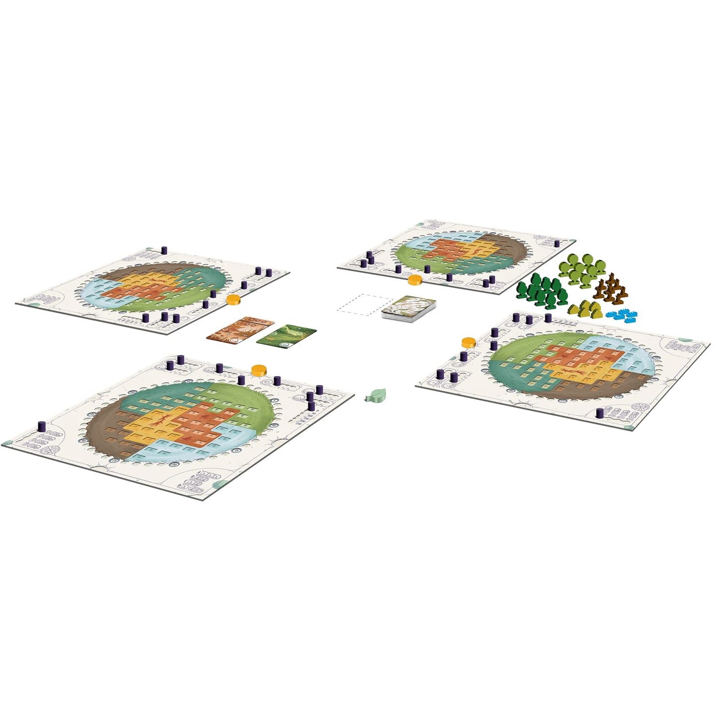 Horrible Guild Evergreen - (English), Abstract Strategy Board Game, Board Game For Adults And Family, Allowing A Total Of 1 To 4 Players, Ages 8+, 45-60 Min