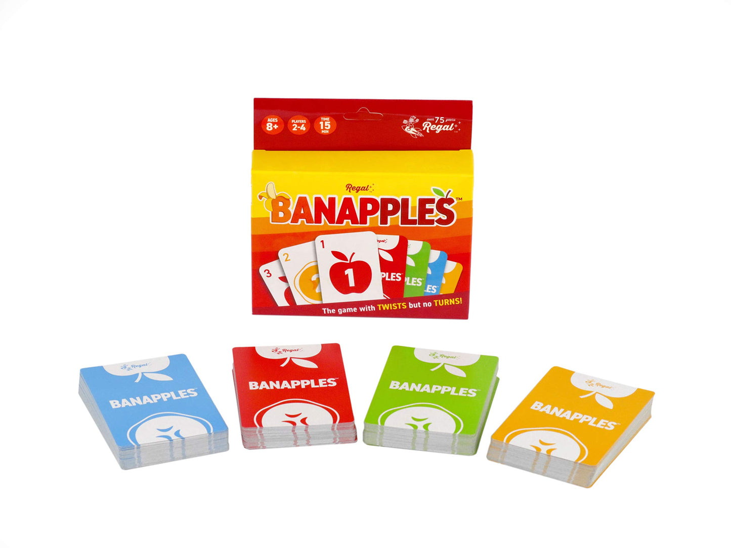 Regal Games - Banapples - Fun Family-Friendly Sorting Card Game - Ideal For 2-4 Players Ages 8+