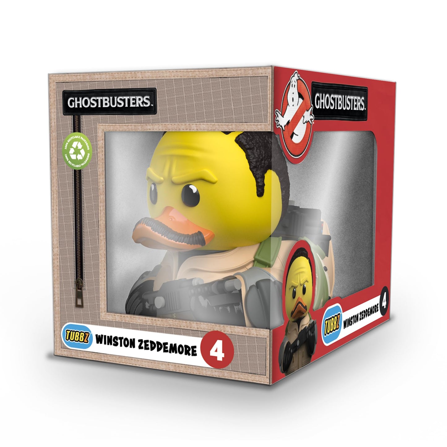 TUBBZ Ghostbusters Winston Zeddemore Vinyl Figure - Boxed Edition Rubber Duck, One Size