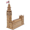 Ugears Wooden 3D Puzzles For Adults - Big Ben Model Kit Diy Kits For Adults - Easy Craft Kits For Adults Model Building Kits - L