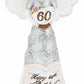 Pavilion Gift Company - Happy 60Th Birthday - 6' Ebony African American Angel Figurine Religious Best Friend Bestie Bff God Jesus Lover Christian Christ Gift Present