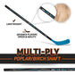 Franklin Sports NHL Youth Street Hockey Stick - Power 1040 Kids Outdoor Street Hockey Sticks - 40 Inch Youth Size for Kids - Right Handed - Wood/Fiberglass Shaft - Righty
