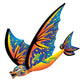 X-Kites Flexwing Dragon Glider, Cyan, 16 Inches