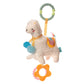 Manhattan Toy Llama Clip-on Teething Toy, Multicolor, One Size, Model 218260, Ideal for Baby Travel