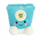 Aurora Adorable Palm Pals Clara Sunscreen Stuffed Animal - Fun Collectible Plush for Kids and mature-themed Collectors - Perfect for Decorating Rooms and Birthday Gifts - Blue 5 Inches