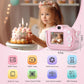 Zuodun Kids Camera Toys For Girls Age 3-8, Kids Digital Camera Toddler Camera For 3 4 5 6 7 8 Years Old Birthday Gifts, 1080P Vi