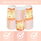 Oigco 120Pcs Groovy Birthday Party Supplies Hippie Boho Plates Napkins Cups Retro Daisy Flower 60'S Style Party Supplies For Gir