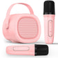 Lenrue Karaoke Machine For Kids With 2 Wireless Microphone, 4 Magic Voices, Karaoke For Girls Boys, Best Birthday Gifts For Kids
